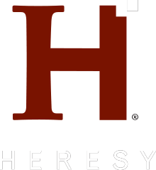 Heresy logo -- all city photos taken by Josh Sklar